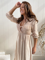 Airlie Dress - Beige Dresses Sun Palm Boutique