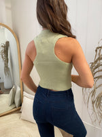 Colmar Top - Sage Tops Sun Palm Boutique