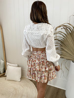 Del Carmen Mini Skirt Bottoms Sun Palm Boutique