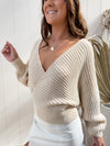 Knit- beige Knits Sun Palm Boutique