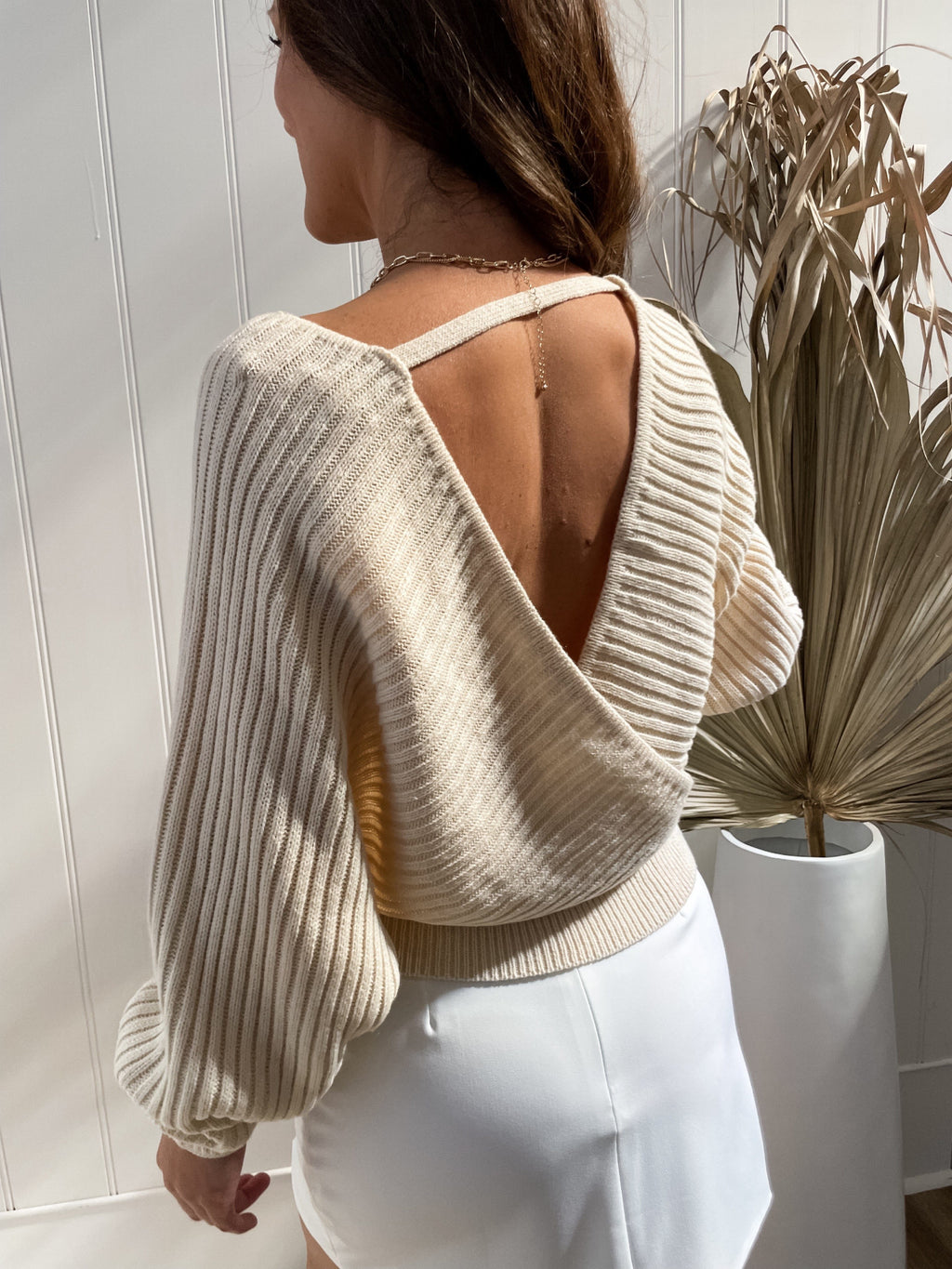 Knit- beige Knits Sun Palm Boutique