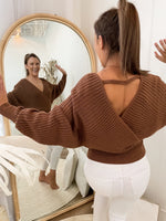 Knit- chocolate Knits Sun Palm Boutique