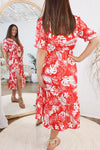 Lake Como Midi Dress Dresses Sun Palm Boutique