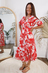 Lake Como Midi Dress Dresses Sun Palm Boutique