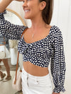Madryn Top - Black Tops Sun Palm Boutique
