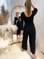 Milano Jumpsuit- Black Playsuits Sun Palm Boutique
