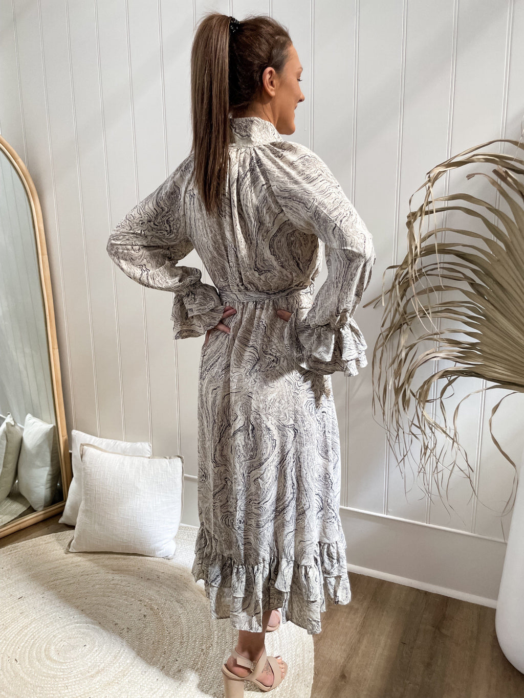 Montpellier Marble Dress Dresses Sun Palm Boutique