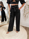 Nakuru Pants - Black Bottoms Sun Palm Boutique