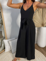 Ocho Rios Jumpsuit - Black Playsuits Sun Palm Boutique