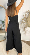 Ocho Rios Jumpsuit - Black Playsuits Sun Palm Boutique