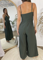 Ocho Rios Jumpsuit - Olive Playsuits Sun Palm Boutique