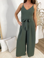 Ocho Rios Jumpsuit - Olive Playsuits Sun Palm Boutique