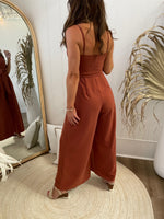 Ocho Rios Jumpsuit - Terracotta Playsuits Sun Palm Boutique