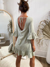 Peron Dress - Sage Dresses Sun Palm Boutique