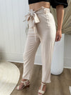 San Berillo Beige Pants Bottoms Sun Palm Boutique
