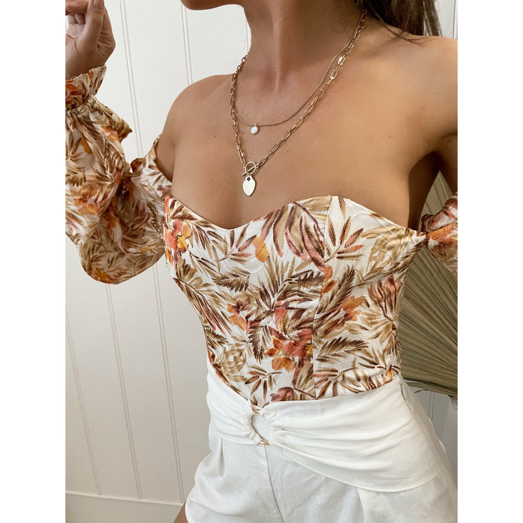 Sunpalms Bodice Tops Sun Palm Boutique