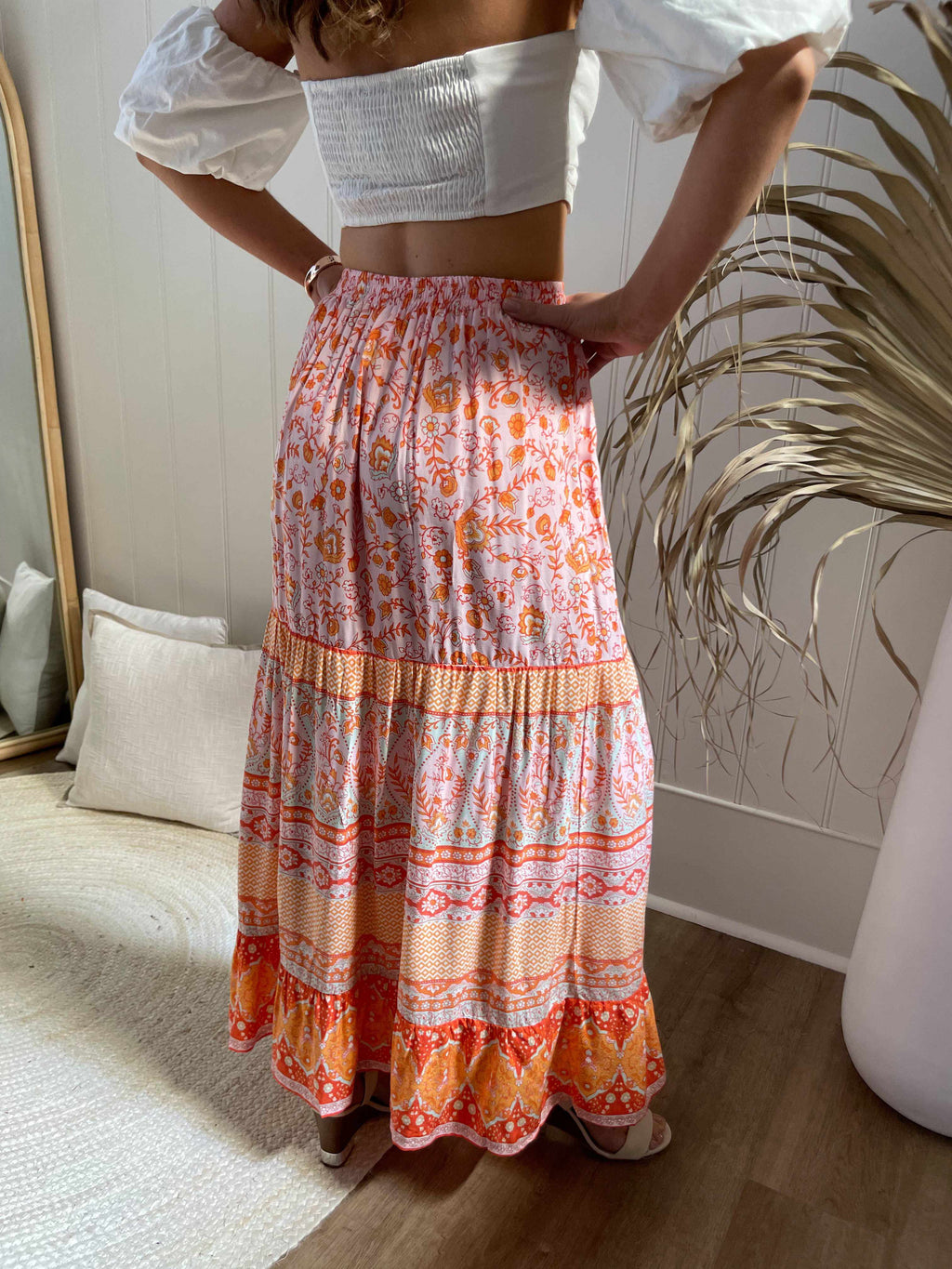 Tenerife Skirt Bottoms Sun Palm Boutique