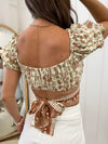 Xavi Boho Top - Green Tops Sun Palm Boutique