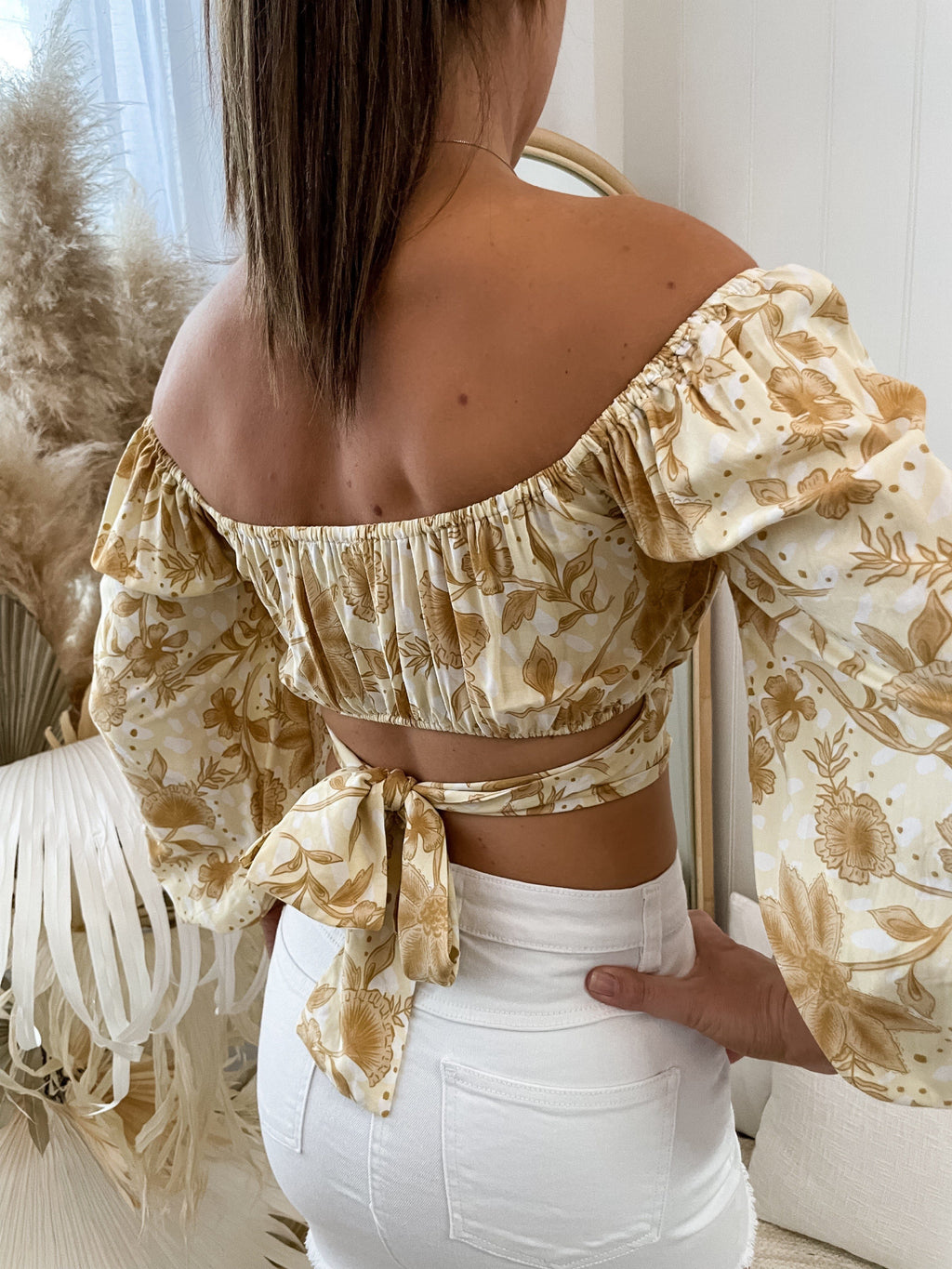 Xavi Boho Top - Yellow Tops Sun Palm Boutique
